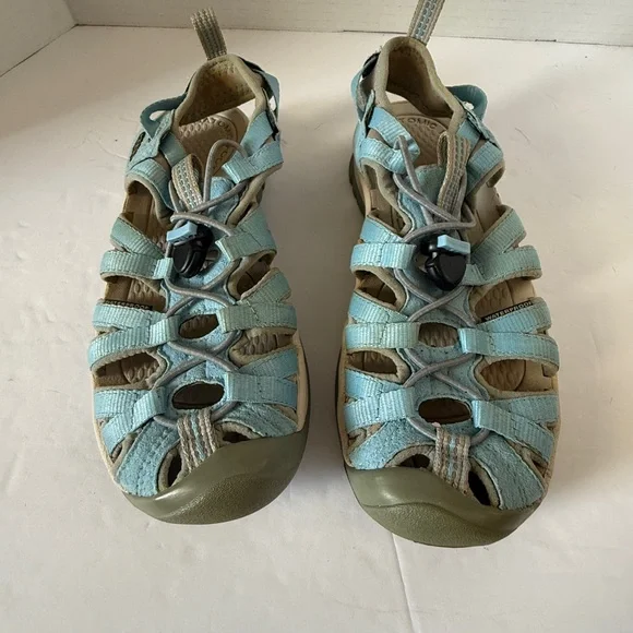Keen Sandals Womens Size 6 Blue Whisper Water Hiking Sports Closed Toe - Picture 2 of 7